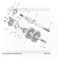 DRIVE TRAIN, JACKSHAFT AND ALBERO DI TRASMISSIONE