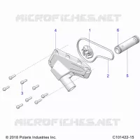 MOTORE, WATERPUMP IMPELLER AND COVER