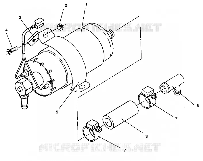 POMPA DI BENZINA 500 EFI 0942774 and  EFI SKS 0942574 (49274127410038)