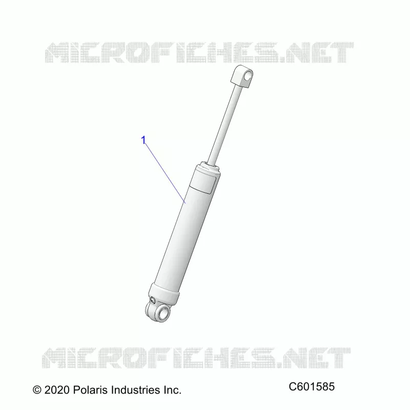 SUSPENSION, AMMORTIZZATORE POSTERIORE TRACK
