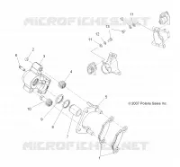 FRENO POSTERIORE CALIPER