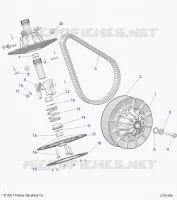 TRASMISSIONE, SECONDARY CLUTCH