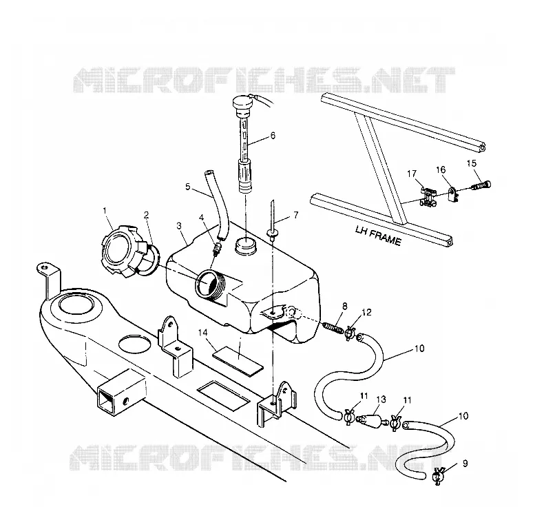 SERBATOIO OLIO ASSEMBLY Sportsman 4x4 W958040 (4930403040A014)