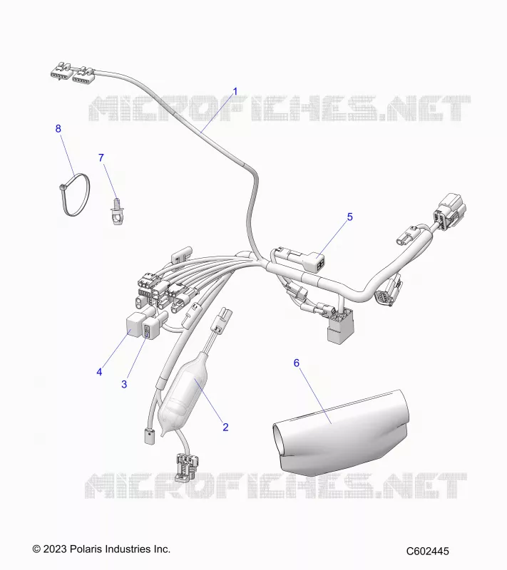 ELETTRICO, HARNESS, MAIN WIRE