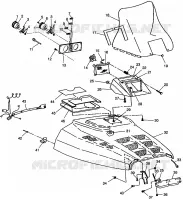 CAPPUCCIO WIDETRAK LX 0982065 and EUROPEAN WIDETRAK LX E982065 (4943884388A011)