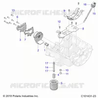 MOTORE, OIL SYSTEM
