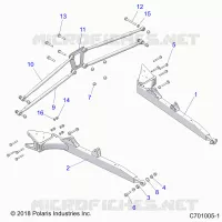SOSPENSIONE POSTERIORE CONTROL ARMS