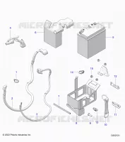 ELETTRICO, BATTERY/BOX AND CABLES