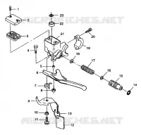 CILINDRO PRINCIPALE 600 XC 0981758 (4944194419A014)