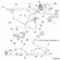 LINEE FRENO AND MASTER CYLINDER