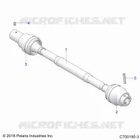 TRASMISSIONE, FRONT PROP SHAFT