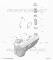SISTEMA DI ALIMENTAZIONE CARBURANTE, FUEL TANK