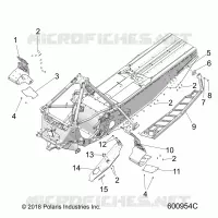 CHASSIS, PROTEZIONE FRIZIONE/FOOTRESTS/RUNNING BOARDS