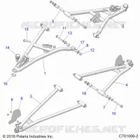 SOSPENSIONI ANTERIORI CONTROL ARMS
