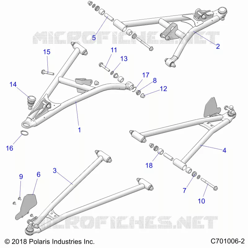 SOSPENSIONI ANTERIORI CONTROL ARMS