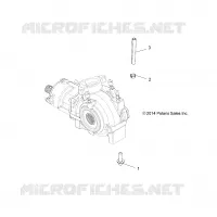 DRIVE TRAIN, SCATOLA DEGLI INGRANAGGI MOUNTING, FRONT
