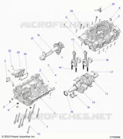 ENGINE, CRANKCASE, ALBERO MOTORE
