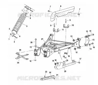 POSTERIORE SWING ARM   SHOCK
