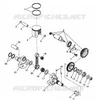 PISTONEEE   ALBERO MOTORE 6X6 400L
