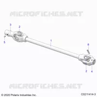 TRASMISSIONE, FRONT PROP SHAFT