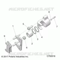 BRAKES, PINZA POSTERIORE