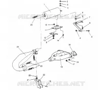 IMPIANTO DI SCARICO  RXL 0956768 (4930783078C004)