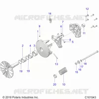 TRASMISSIONE, PRIMARY CLUTCH