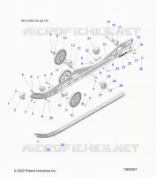 SUSPENSION, RAIL BEAM LH/RH