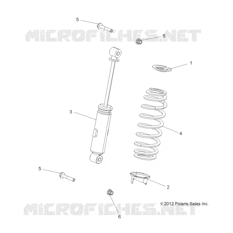 SUSPENSION, SHOCK ANTERIORE