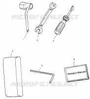 KIT DI STRUMENTI SL 900 B964291 and Intl. SL 900 I964291 (4935583558B013)