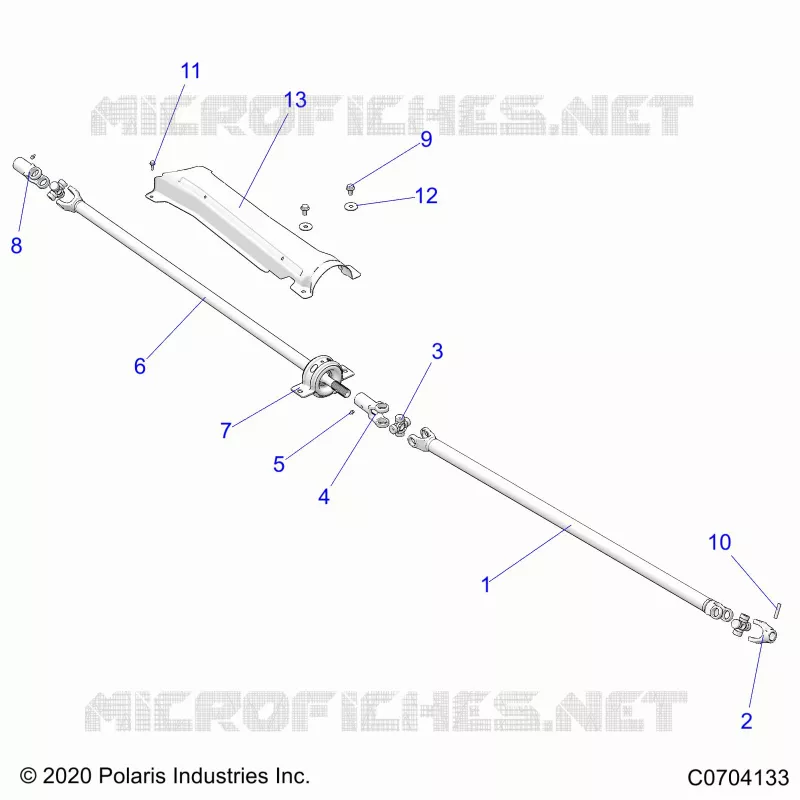 TRASMISSIONE, PROP SHAFT