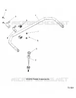 SUSPENSION, BARRA DI STABILIZZAZIONE REAR