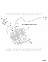 TRASMISSIONE, MAIN GEARCASE MOUNTING- Z18VHA57F2 (702040)