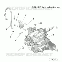 DRIVE TRAIN, MAIN SCATOLA INGRANAGGI MONTAGGIO