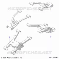 SOSPENSIONE POSTERIORE CONTROL ARMS