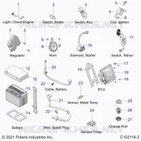 ELETTRICO, COMPONENTS