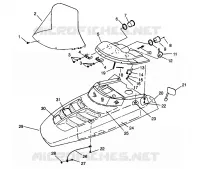 CAPPUCCIO XLT TOURING 0963357 and EUROPEAN XLT TOURING E963357 (4931923192A013)