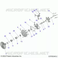 TRASMISSIONE, PRIMARY CLUTCH