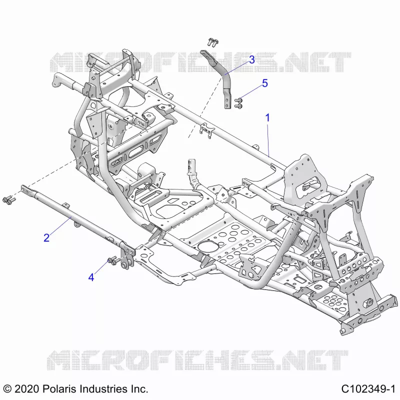 CHASSIS, MAIN TELAIO