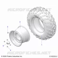RUOTAS, REAR TIRE