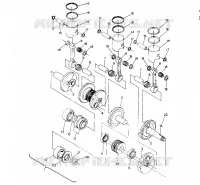 PISTONE AND ALBERO MOTORE 650 (4914131413030A)