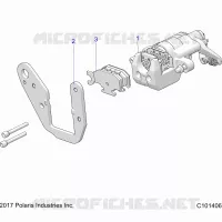 BRAKES, PINZA POSTERIORE