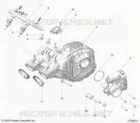 ENGINE, PRESA D'ARIA MANIFOLD