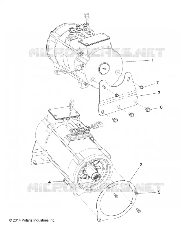 ELETTRICO, MOTOR, 48 VAC