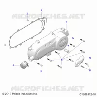 TRASMISSIONE, CLUTCH COVER AND DUCTING
