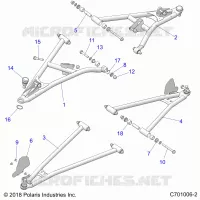 SOSPENSIONI ANTERIORI CONTROL ARMS
