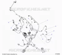 ELETTRICO, WIRE HARNESS, ENGINE