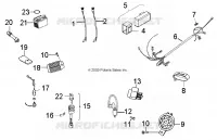 INTERRUTTORI, HARNESS and INDICATORS