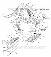 SOSPENSIONI ANTERIORI and SCIARE Storm 0965782, Storm SKS 0965582, Euro Storm E9657 (4931593159B004)