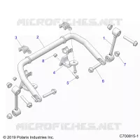 SUSPENSION, FRONT BARRA DI STABILIZZAZIONE- G21GMH99AL/BL (C700815-1)